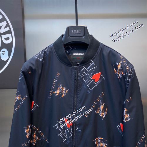 バーバリーブランド 偽物 通販 2021秋冬 ブルゾン バーバリー BURBERRY オリジナル 大花プリント軽量ジャケット