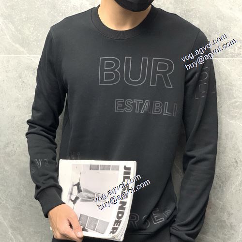 バーバリーブランドスーパーコピー 2021秋冬 ロゴパーカー プルオーバーパーカー バーバリー BURBERRY ポップ