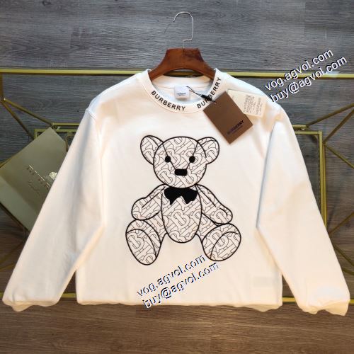 ファッション 人気 2021秋冬 バーバリー BURBERRY 秋の定番 プリントパーカ プルオーバーパーカー 2色可選 バーバリーブランドコピー