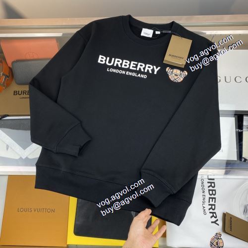 2色可選 2021秋冬 バーバリー BURBERRY 秋着用 バーバリーコピー セール中 プルオーバーパーカー 男女兼用パーカー