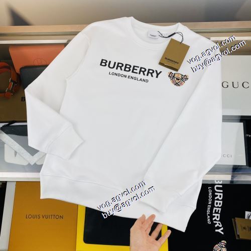 2色可選 2021秋冬 バーバリー BURBERRY 秋着用 バーバリーコピー セール中 プルオーバーパーカー 男女兼用パーカー