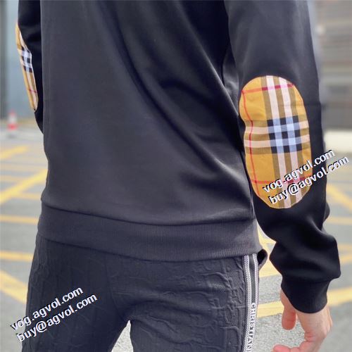 プルオーバーパーカー 2021秋冬 定番無地パーカー バーバリーブランドスーパーコピー 今買い◎得 バーバリー BURBERRY 3色可選