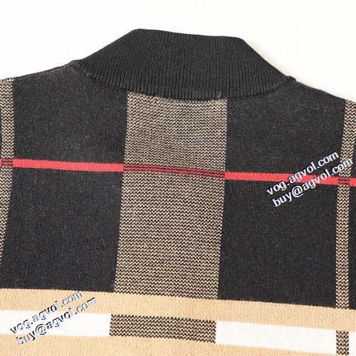 2021秋冬 バーバリースーパーコピー 秋着用 セーター バーバリー BURBERRY 上品な輝きを放つ形 ブルゾン ビンテージ感ある