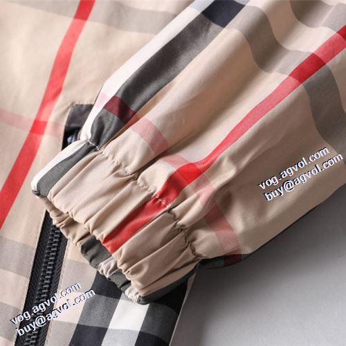 バーバリー BURBERRY チェック柄 バーバリーコピー 2021秋冬 耐久性のある ジャケット 防寒機能ある フード付きコート