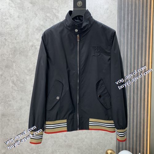 バーバリーブランド 偽物 通販 スタイリッシュな印象 2021秋冬 軽量ジャケット バーバリー BURBERRY 2色可選 ジャケット