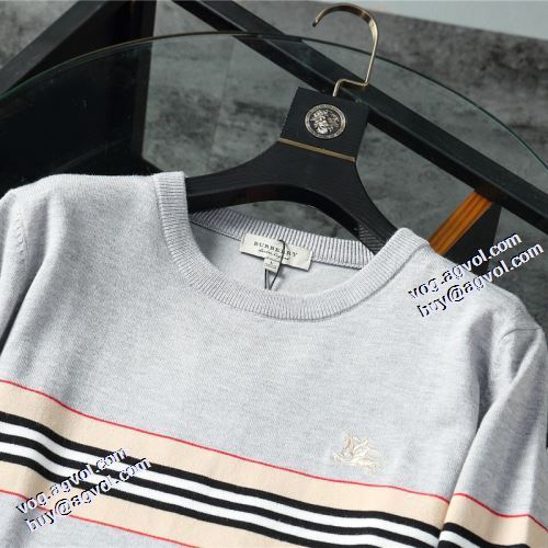 4色可選 バーバリー BURBERRY 超目玉 バーバリースーパーコピー 激安 ニットウェア 2021秋冬 シンプルなデザイン オリジナルプリント