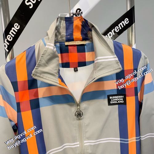 バーバリーブランド コピー 2021秋冬 チェック柄 バーバリー BURBERRY コスパ最高のプライス ジャケット 楽に着用出来る