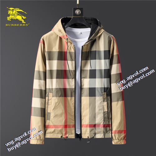 バーバリーコピー ブランド リバーシブル?ジャンパー 2021秋冬 バーバリー BURBERRY 高級感ある ジャケット スタイリッシュ