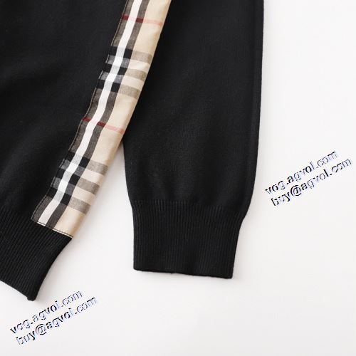 落ち着いた感覚 2021秋冬 バーバリー BURBERRY 2色可選 バーバリー偽物ブランド スタイリッシュ 袖ライン セーター ロゴパーカー