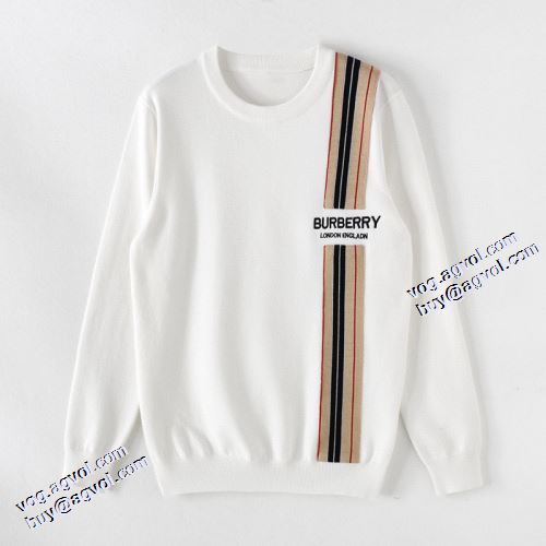 バーバリースーパーコピー 代引 風合いが出る ニットウェア 2021秋冬 定番無地パーカー バーバリー BURBERRY 2色可選