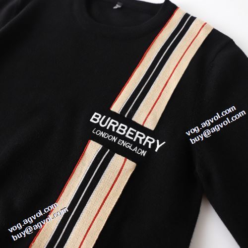 バーバリースーパーコピー 代引 風合いが出る ニットウェア 2021秋冬 定番無地パーカー バーバリー BURBERRY 2色可選