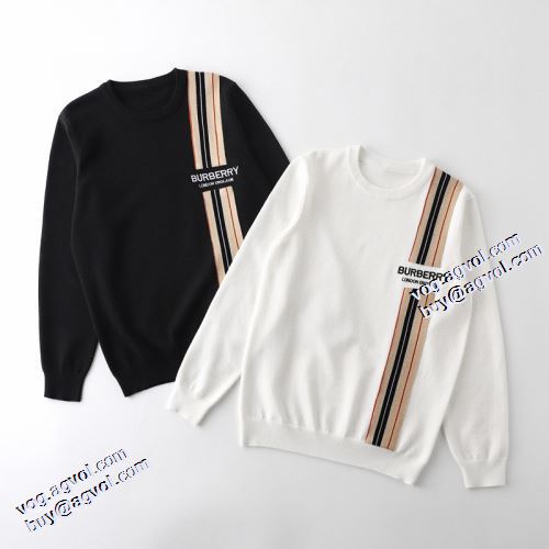 バーバリースーパーコピー 代引 風合いが出る ニットウェア 2021秋冬 定番無地パーカー バーバリー BURBERRY 2色可選