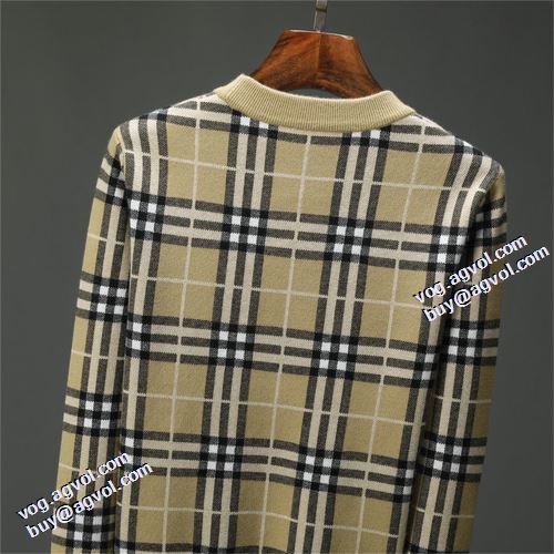 2021秋冬 バーバリースーパーコピー ニットウェア 袖ライン バーバリー BURBERRY 実用性に溢れるアイテム 厚手