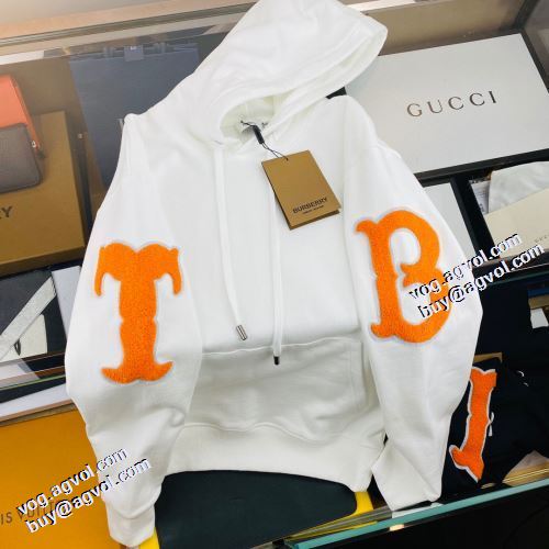 バーバリーコピー 2021秋冬 パーカー バーバリー BURBERRY おしゃれに絶大な人気の ペアパーカー 2色可選 プリントパーカ