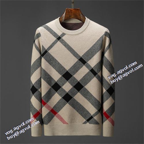 バーバリーブランドコピー 2021秋冬 バーバリー BURBERRY 定番のアイテム 2色可選 セーター 風合いの出る オリジナルプリント
