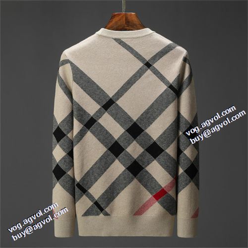 バーバリーブランドコピー 2021秋冬 バーバリー BURBERRY 定番のアイテム 2色可選 セーター 風合いの出る オリジナルプリント