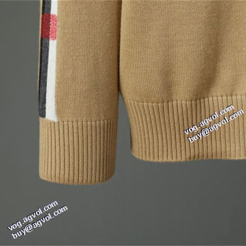2021秋冬 バーバリー BURBERRY 2色可選 袖ライン バーバリーブランド コピー 完成度の高い逸品 ニットウェア 存在感のある リブ付