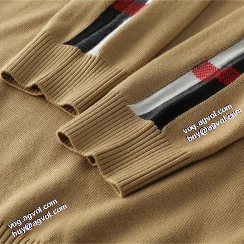 2021秋冬 バーバリー BURBERRY 2色可選 袖ライン バーバリーブランド コピー 完成度の高い逸品 ニットウェア 存在感のある リブ付