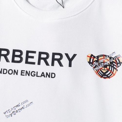 2色可選 プルオーバーパーカー 英字 バーバリー BURBERRY バーバリー偽物ブランド 圧倒的な高級感 スタイリッシュ 2021秋冬 リブ付