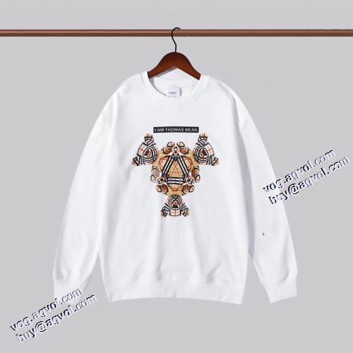 バーバリー BURBERRY 2色可選 2021秋冬 バーバリースーパーコピー 代引 オリジナルプリント スタイリッシュ 秋の定番 プルオーバーパーカー