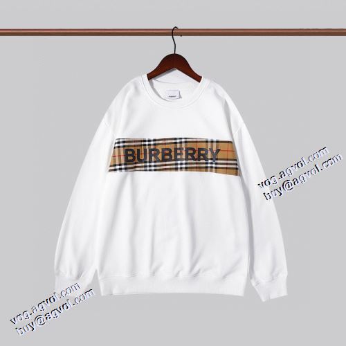 2021秋冬 バーバリー BURBERRY ロゴパーカー 魅力ファッション バーバリーブランド コピー 英字 プルオーバーパーカー 2色可選 スタイリッシュ