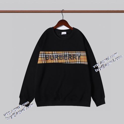 2021秋冬 バーバリー BURBERRY ロゴパーカー 魅力ファッション バーバリーブランド コピー 英字 プルオーバーパーカー 2色可選 スタイリッシュ