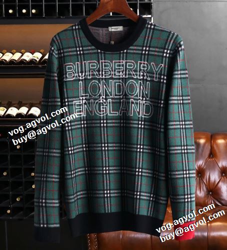 2021秋冬 バーバリー BURBERRY バーバリーブランド コピー 長く愛用できる セーター チェック柄 高級感漂わせる 2色可選