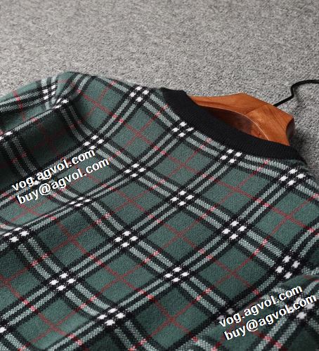 2021秋冬 バーバリー BURBERRY バーバリーブランド コピー 長く愛用できる セーター チェック柄 高級感漂わせる 2色可選
