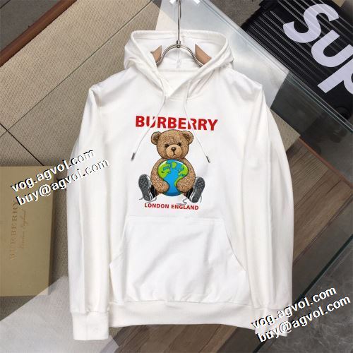 バーバリーコピー ブランド パーカー 数に限りがある 2色可選 2021秋冬 バーバリー BURBERRY ロゴパーカー おしゃれさ抜群パーカ
