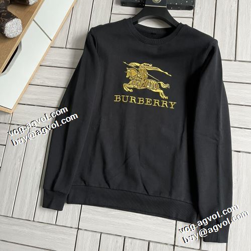 3色可選 2021秋冬 バーバリー BURBERRY プルオーバーパーカー 争奪戦必至 バーバリーコピー ブランド リブ付 幅広いジャンル