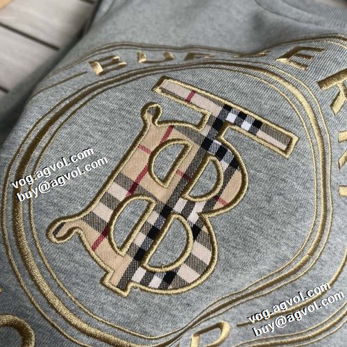 バーバリーブランド 偽物 通販 今一番HOTな新品 3色可選 2021秋冬 バーバリー BURBERRY プルオーバーパーカー オシャレロゴパーカー スタイリッシュ