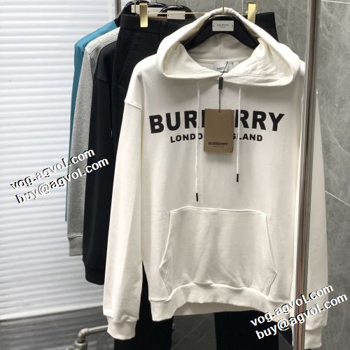おしゃれさ抜群パーカ バーバリーブランドスーパーコピー リブ付 超目玉 2021秋冬 バーバリー BURBERRY パーカー