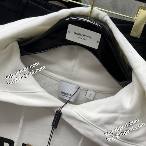 おしゃれさ抜群パーカ バーバリーブランドスーパーコピー リブ付 超目玉 2021秋冬 バーバリー BURBERRY パーカー