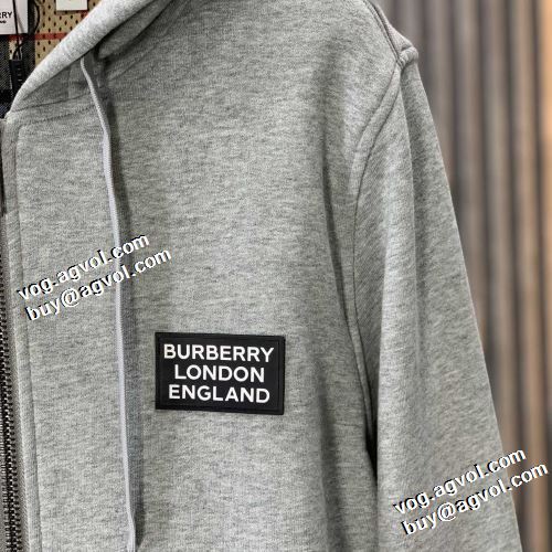 シックスタイルに活躍 パーカー 2022新作 バーバリーコピー ブランド バーバリー BURBERRY 2色可選 ファスナー付き シンプルなデザイン