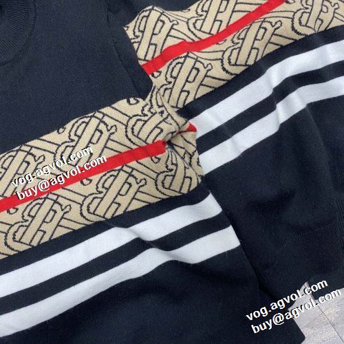 2022新作 バーバリー BURBERRY バーバリースーパーコピー セーター エレガントな装い セレブ愛用の超人気商品 ボーダー柄