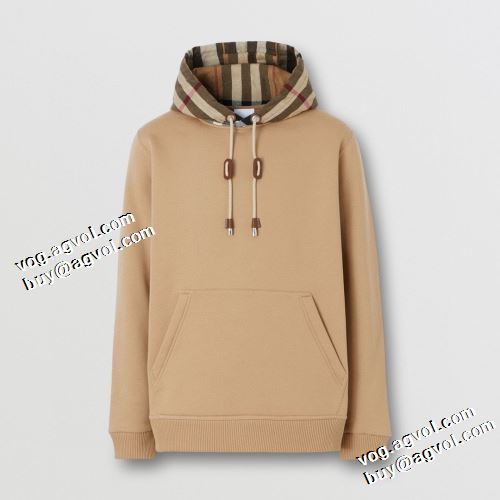 活用できるアイテム 2022新作 バーバリー BURBERRY パーカー 厚手の生地 バーバリースーパーコピー 激安 リブ付 2色可選