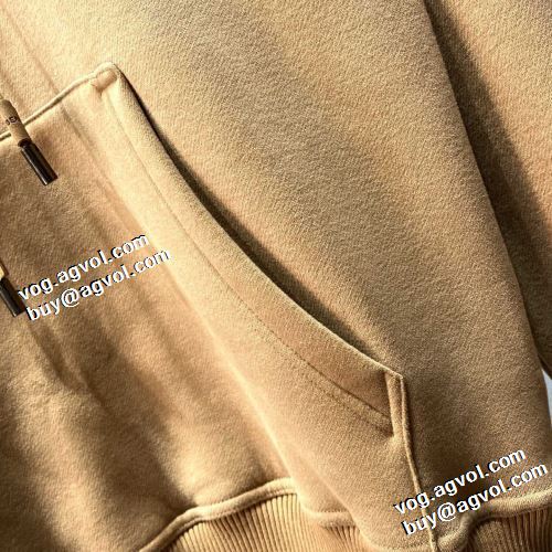 活用できるアイテム 2022新作 バーバリー BURBERRY パーカー 厚手の生地 バーバリースーパーコピー 激安 リブ付 2色可選