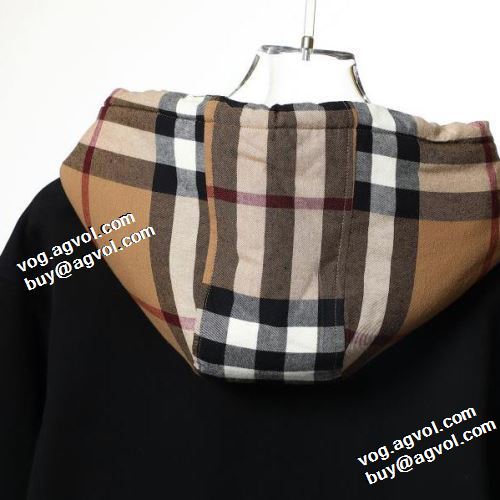 落ち着いた質感 2022新作 チェック柄 3色可選 パーカー バーバリーコピー ブランド バーバリー BURBERRY おしゃれさ抜群パーカ