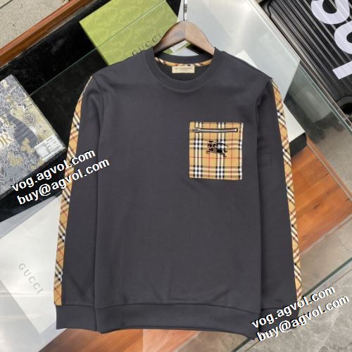バーバリーコピー 定番のアイテム 2022新作 バーバリー BURBERRY プルオーバーパーカー 2色可選 ロゴパーカー 風合いの出る