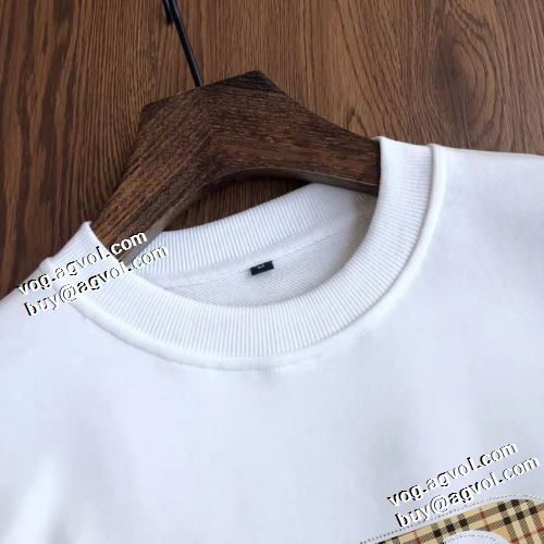 バーバリーブランド コピー プルオーバーパーカー 2022新作 バーバリー BURBERRY 高級感漂わせる 程よい厚み リブ付 2色可選