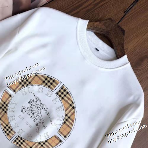 2022新作 バーバリー BURBERRY 優美なお出かけスタイル バーバリーブランドコピー 2色可選 プルオーバーパーカー オシャレロゴパーカー 大好評