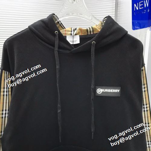 首胸ロゴ 2021秋冬 バーバリーコピー 優しい色合い バーバリー BURBERRY パーカー 2色可選 おしゃれさ抜群パーカ