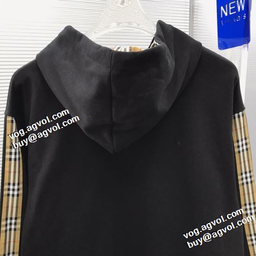 首胸ロゴ 2021秋冬 バーバリーコピー 優しい色合い バーバリー BURBERRY パーカー 2色可選 おしゃれさ抜群パーカ
