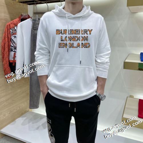 2021秋冬 2色可選 パーカー バーバリー BURBERRY 豊富なサイズ おしゃれな装い ロゴパーカー バーバリー偽物ブランド