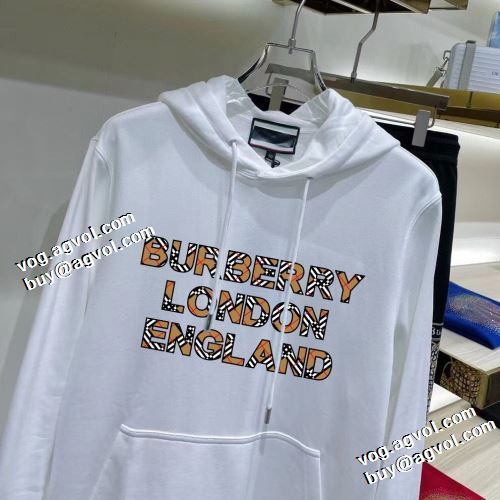 2021秋冬 2色可選 パーカー バーバリー BURBERRY 豊富なサイズ おしゃれな装い ロゴパーカー バーバリー偽物ブランド