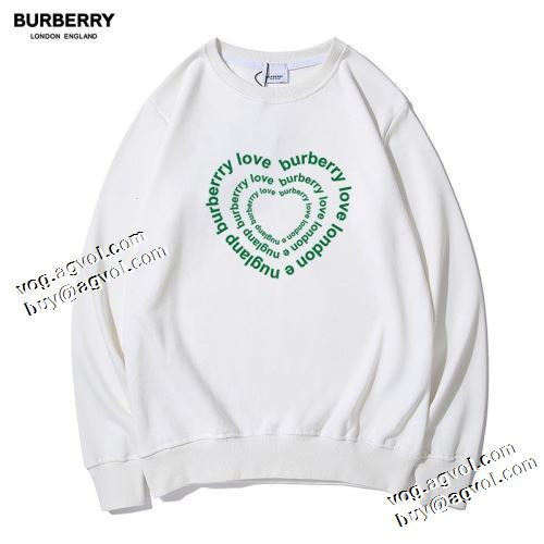 2021秋冬 バーバリー BURBERRY 2色可選 オシャレロゴパーカー プルオーバーパーカー 程よい厚み バーバリースーパーコピー 激安 上品上質
