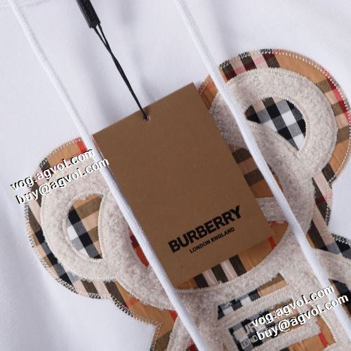 バーバリーコピーブランド リブ付 大絶賛の履き心地! 2021秋冬 パーカー バーバリー BURBERRY 2色可選 おしゃれな装い 