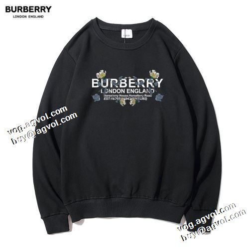 選べる極上 2021秋冬 2色可選 バーバリー BURBERRY バーバリー偽物ブランド プルオーバーパーカー オシャレロゴパーカー