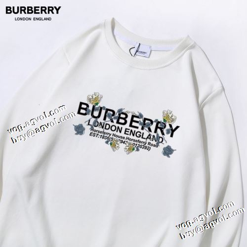 選べる極上 2021秋冬 2色可選 バーバリー BURBERRY バーバリー偽物ブランド プルオーバーパーカー オシャレロゴパーカー