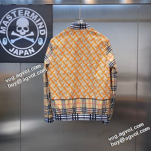 優美なお出かけスタイル オリジナル ブルゾン チェック柄 バーバリーコピーブランド 2021秋冬 バーバリー BURBERRY